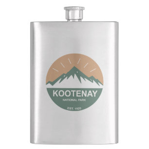 Kootenay National Park Hip Flask