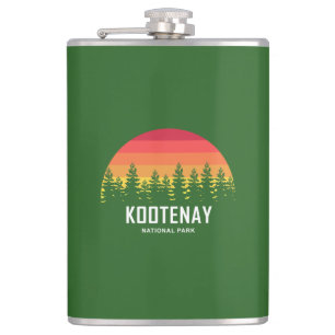 Kootenay National Park Hip Flask