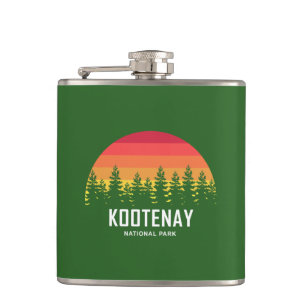 Kootenay National Park Hip Flask
