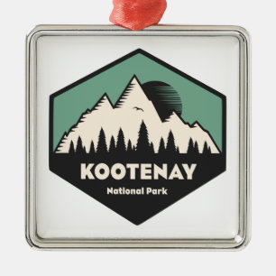 Kootenay National Park Metal Ornament