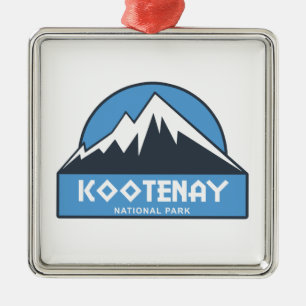 Kootenay National Park Metal Ornament