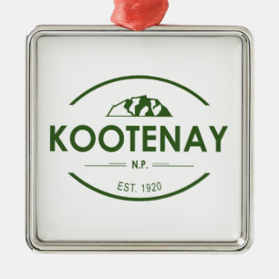Kootenay National Park Metal Ornament