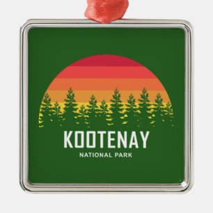 Kootenay National Park Metal Ornament