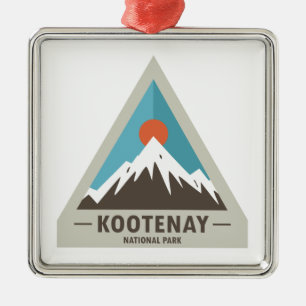 Kootenay National Park Metal Ornament