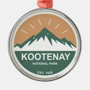 Kootenay National Park Metal Ornament