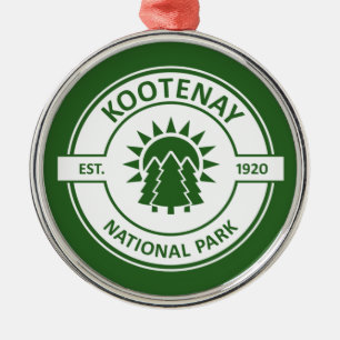 Kootenay National Park Metal Ornament