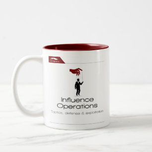 Kopidion Influence Operations course artwork Two-Tone Coffee Mug