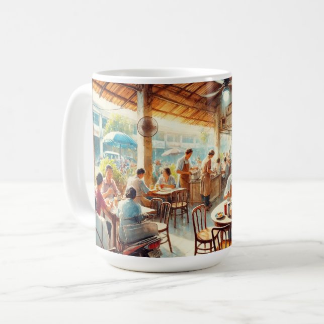 Kopitiam in Penang Coffee Mug (Front Left)