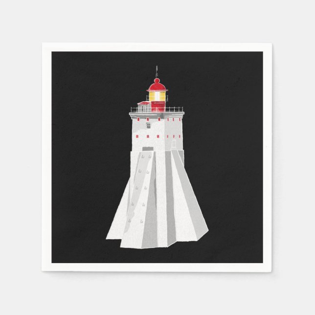 Kopu Lighthouse Napkin (Front)