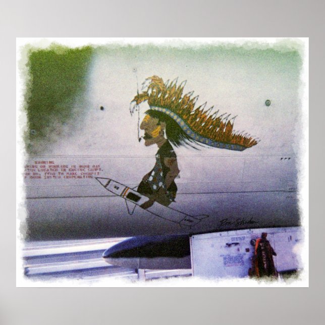 Korat AFB Thailand 1968  F-105  A Print (Front)