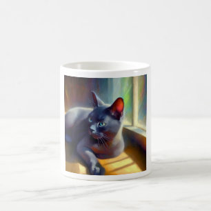 Korat Cat  Coffee Mug