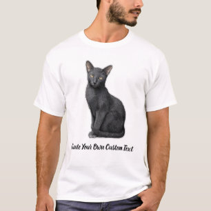 Korat Cat Create Your Own Custom Text  T-Shirt