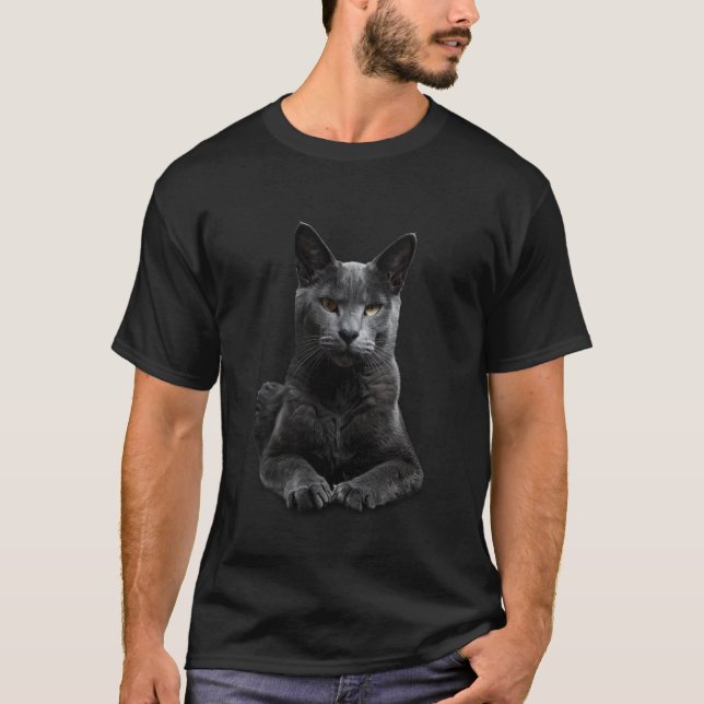 Korat Cat T-Shirt (Front)