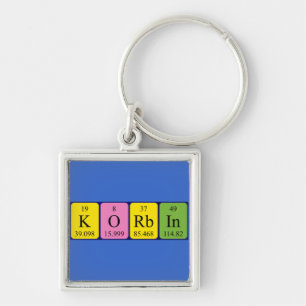 Korbin periodic table name keyring