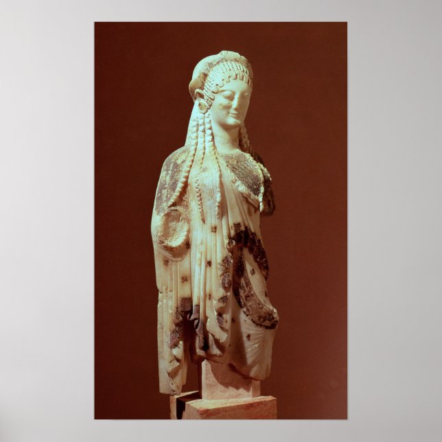 Kore figure, c.510 BC Poster (Front)