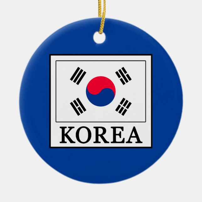Korea Ceramic Ornament (Front)
