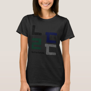 Korea K culture Hangul consonant Netherlands T-Shirt