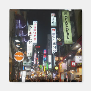 korea lights magnet