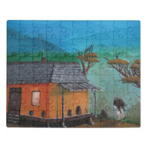 KOREA MAN HAULING WOOD JIGAE Jigsaw Puzzle