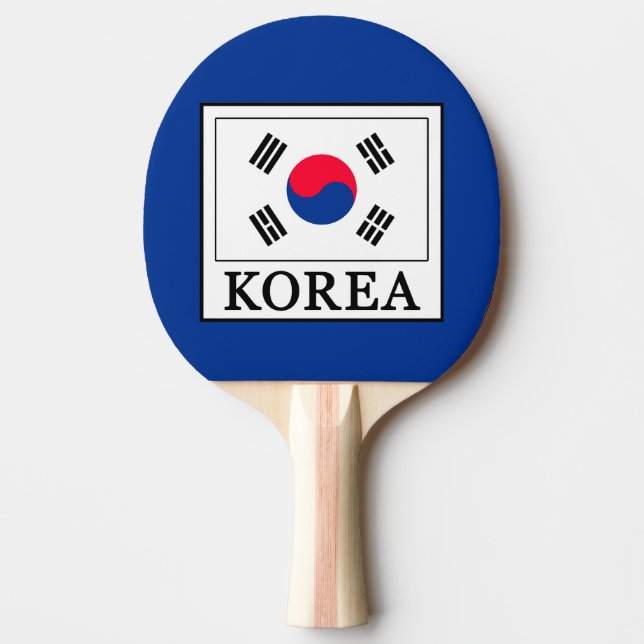 Korea Ping Pong Paddle (Front)