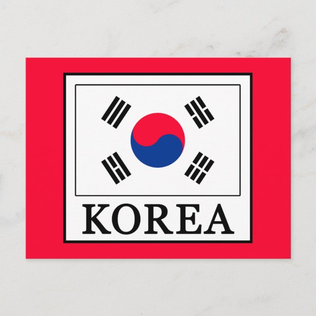 Korea Postcard (Front)