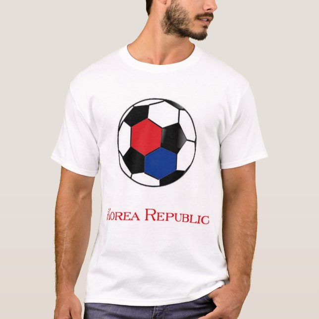 Korea Republic World Cup Soccer T-Shirt (Front)