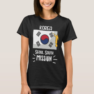 Korea Seoul South Mormon LDS Mission Missionary T-Shirt