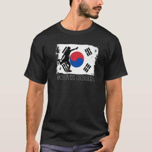 Korea Soccer Fan  2022 National Football Team Flag T-Shirt