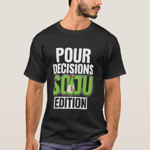 Korea Soju Alcohol Drinking Food Kpop T-Shirt