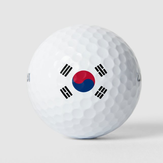 korea south golf balls (Front)