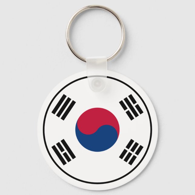 korea south key ring (Front)