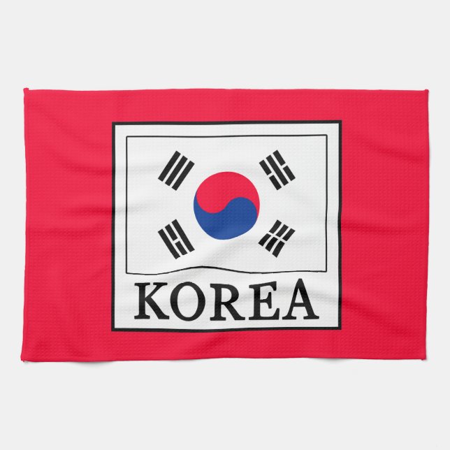 Korea Tea Towel (Horizontal)