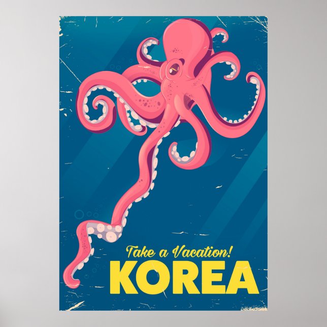 Korea Vacation poster (Front)