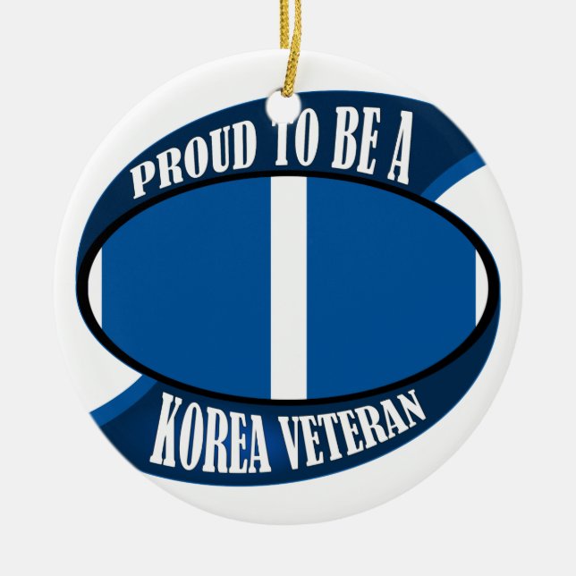 Korea Vet Ceramic Tree Decoration (Front)