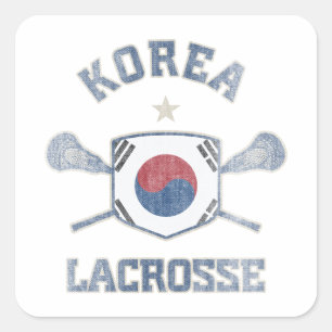 Korea-Vintage Square Sticker