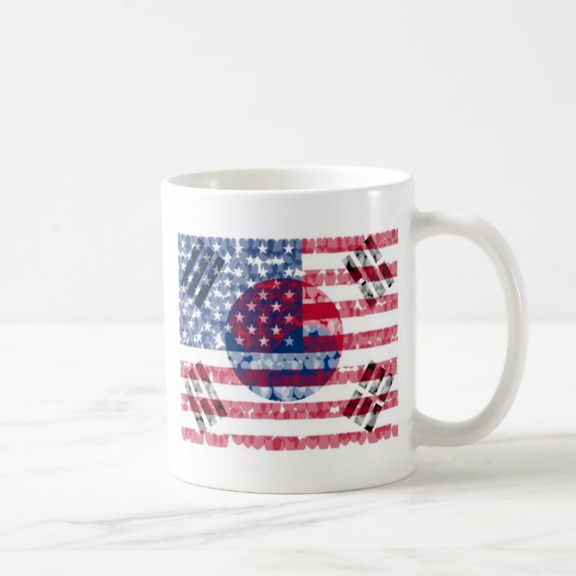 Korean-American Flag Mug (Right)