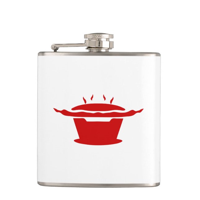 Korean BBQ (고기구이) Sign Hip Flask (Front)