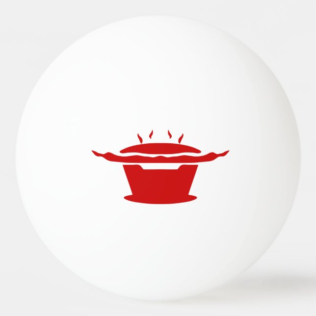 Korean BBQ (고기구이) Sign Ping Pong Ball (Front)