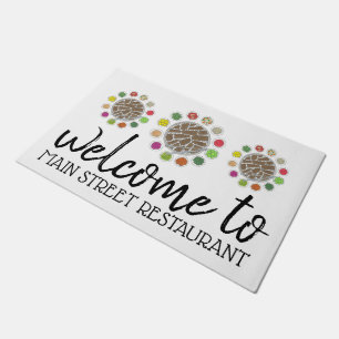 Korean BBQ Barbecue Barbeque Food Restaurant Doormat