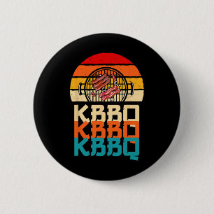 Korean Bbq Design Galbi And Banchan Kbbq 6 Cm Round Badge