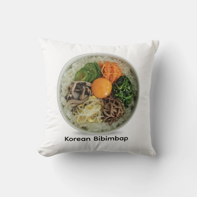 Korean Bibimbap Cushion (Front)