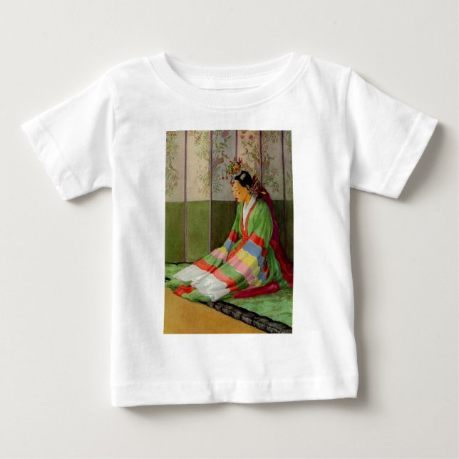 Korean Bride Baby T-Shirt (Front)