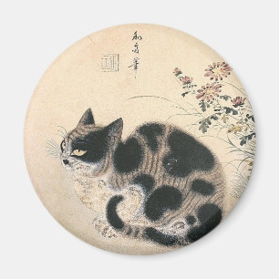 Korean Cat Artwork Magnet