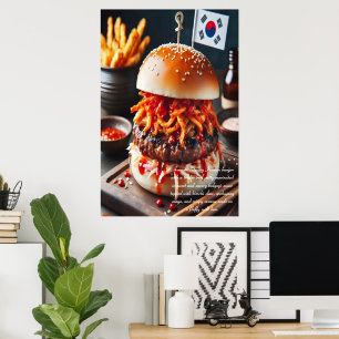 Korean Comfort: Bulgogi Indulgence 24x36 Poster