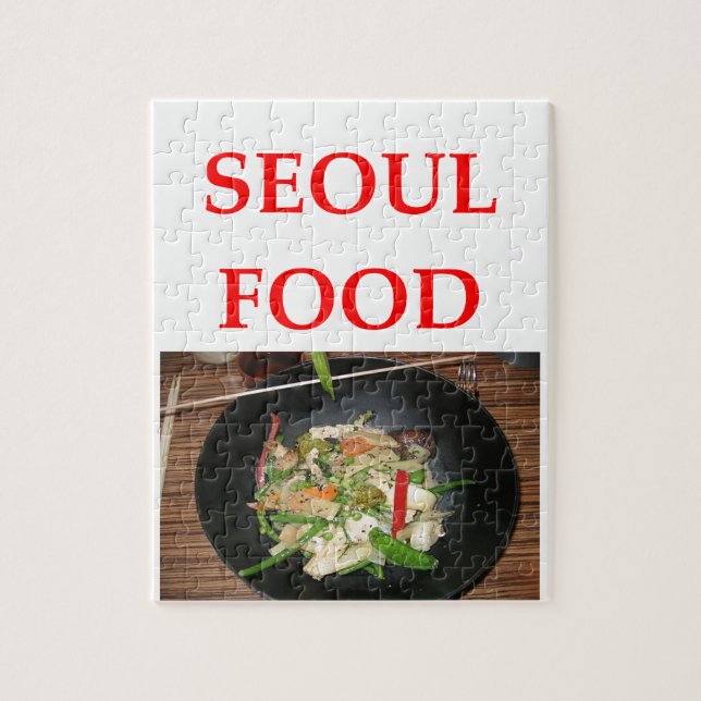 korean cuisine jigsaw puzzle (Vertical)
