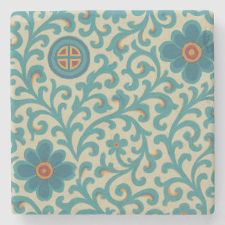 Korean Dancheong Pattern Coaster | Hanok-Inspired