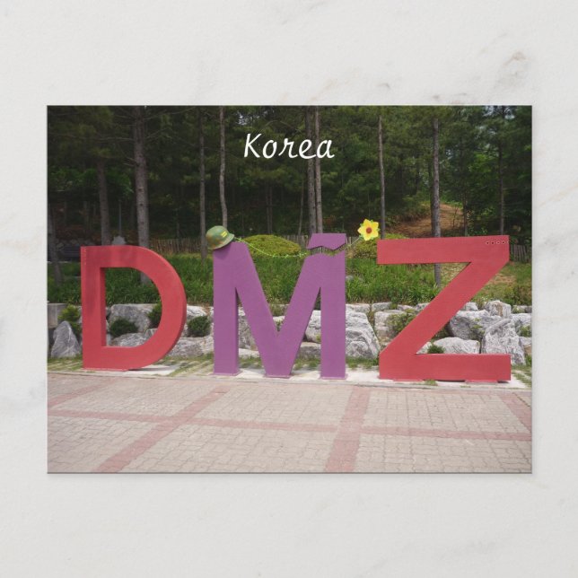 korean dmz postcard (Front)