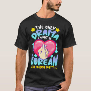 Korean Drama  for Women Kdrama Fashion Cute Kdrama T-Shirt