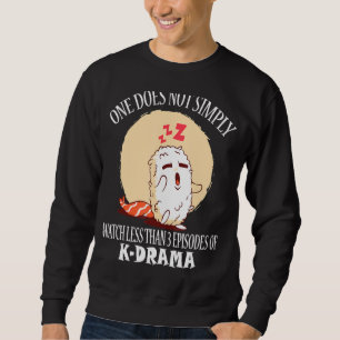 Korean Drama Kdrama Finger Heart Design Sweatshirt