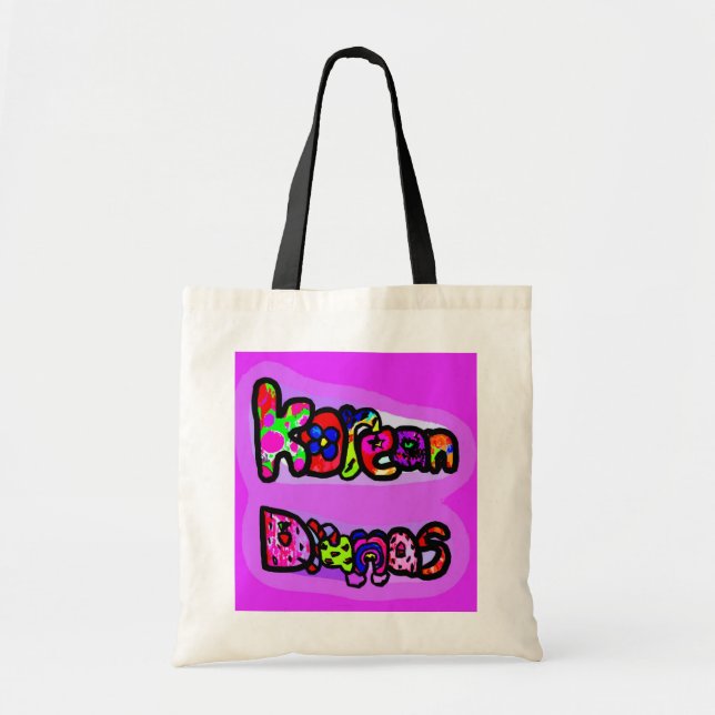 Korean Dramas Tote Bag (Front)